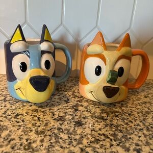 Bluey and Bingo Character Mugs